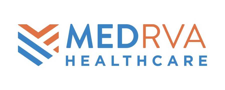 MedRVA Healthcare logo after the rebrand
