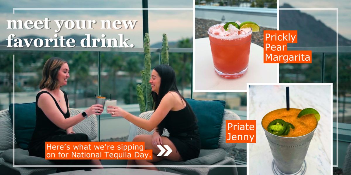 National Tequila Day at Outrider, Instagram carousel