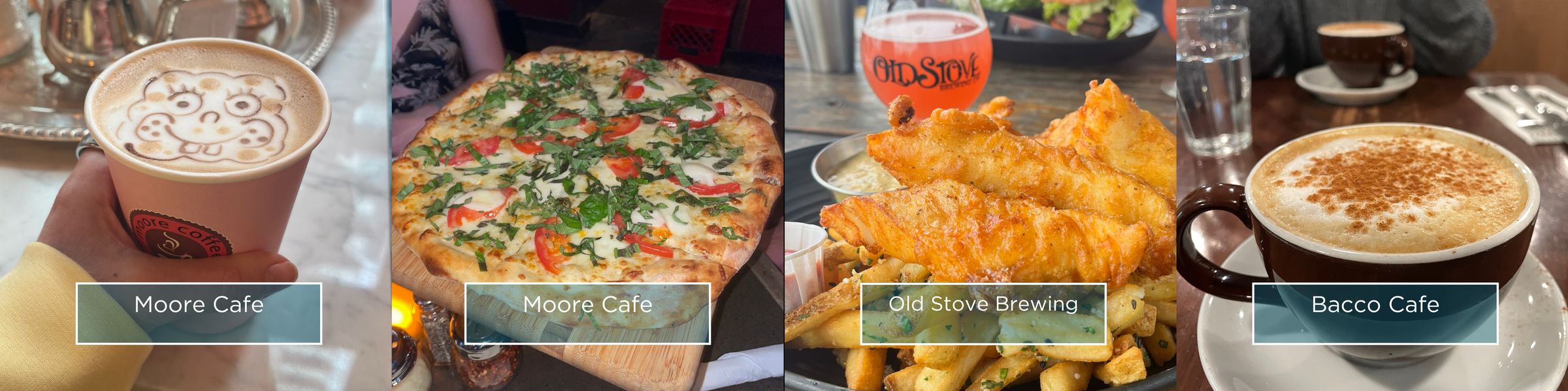 Where to eat near the Charter, Instagram carousel