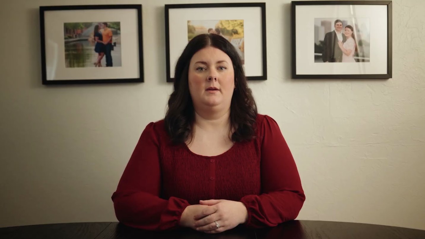 Magon in her testimonial video for repro46