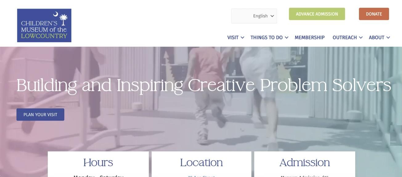 The Children's Museum of the Lowcountry homepage, explorecml.org