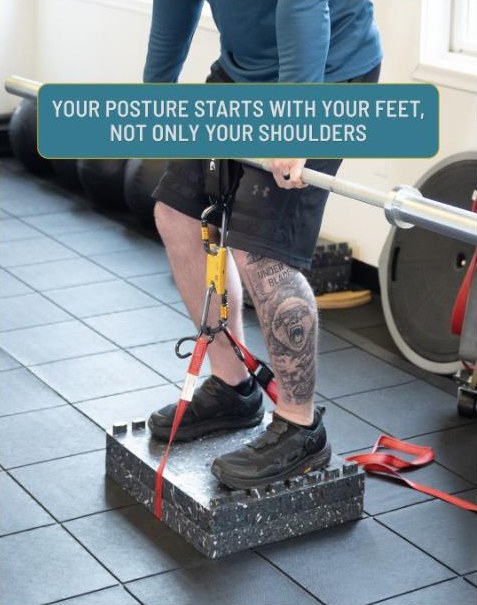 Sports PT Lab Instagram post about posture