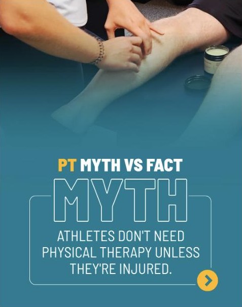 Sports PT Lab PT myth versus fact post