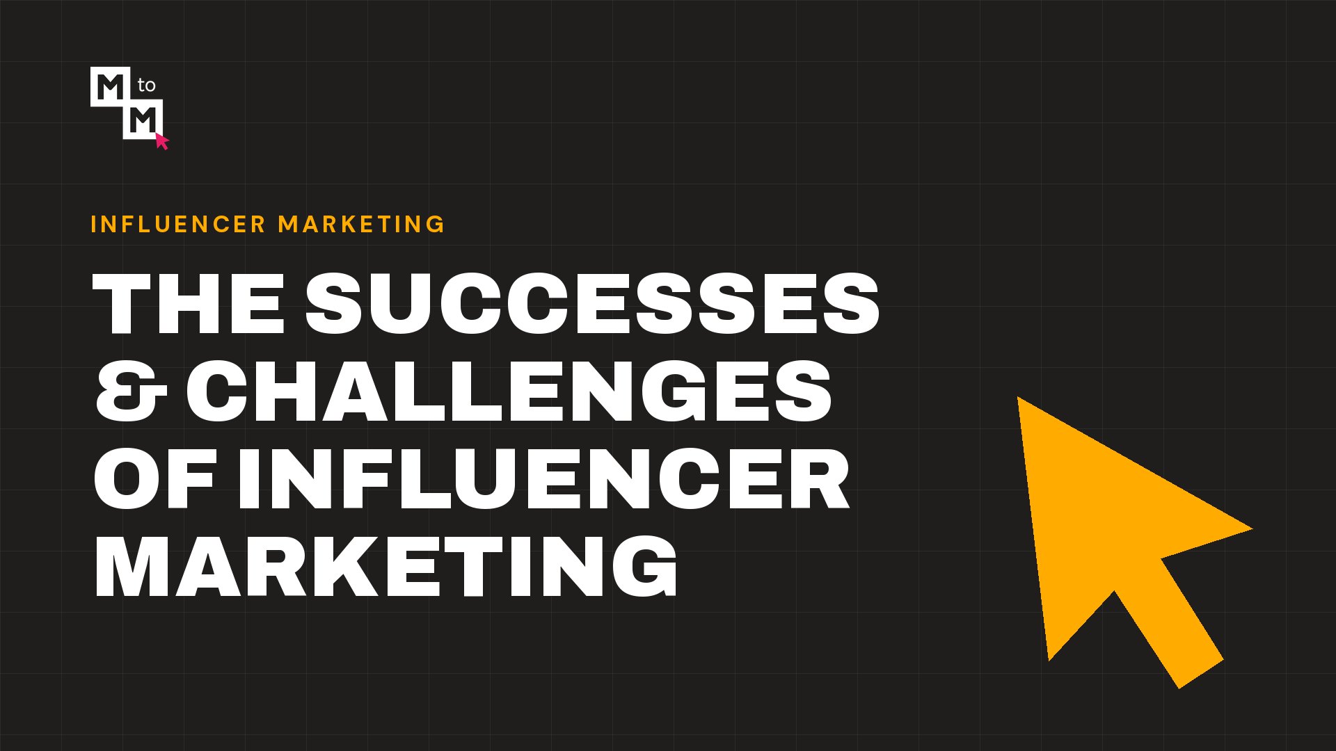 The Successes & Challenges of Influencer Marketing (MtoM blog)