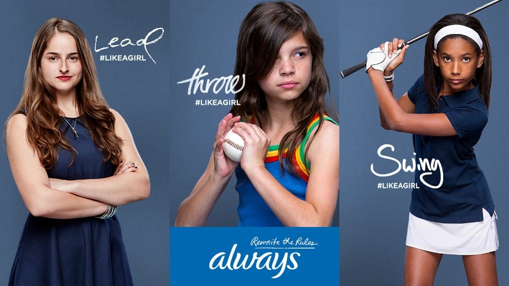 Proctor & Gamble's Always brand video ad