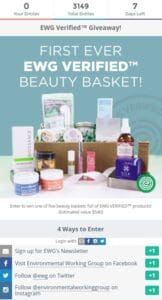 Gleam Giveaway Example